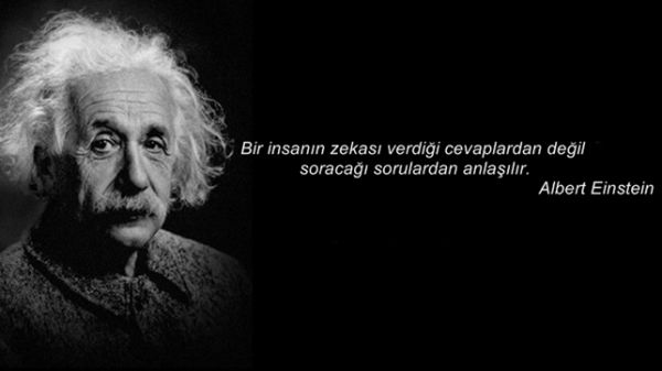 Güçlü Soru Sormak - Einstein